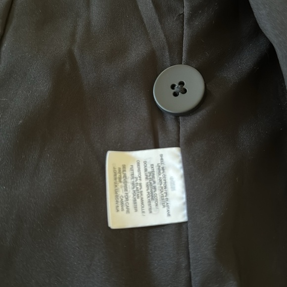 Madewell velvet Black Oversized Blazer. Size 2. Used. Perfect Condition. - Picture 6 of 7